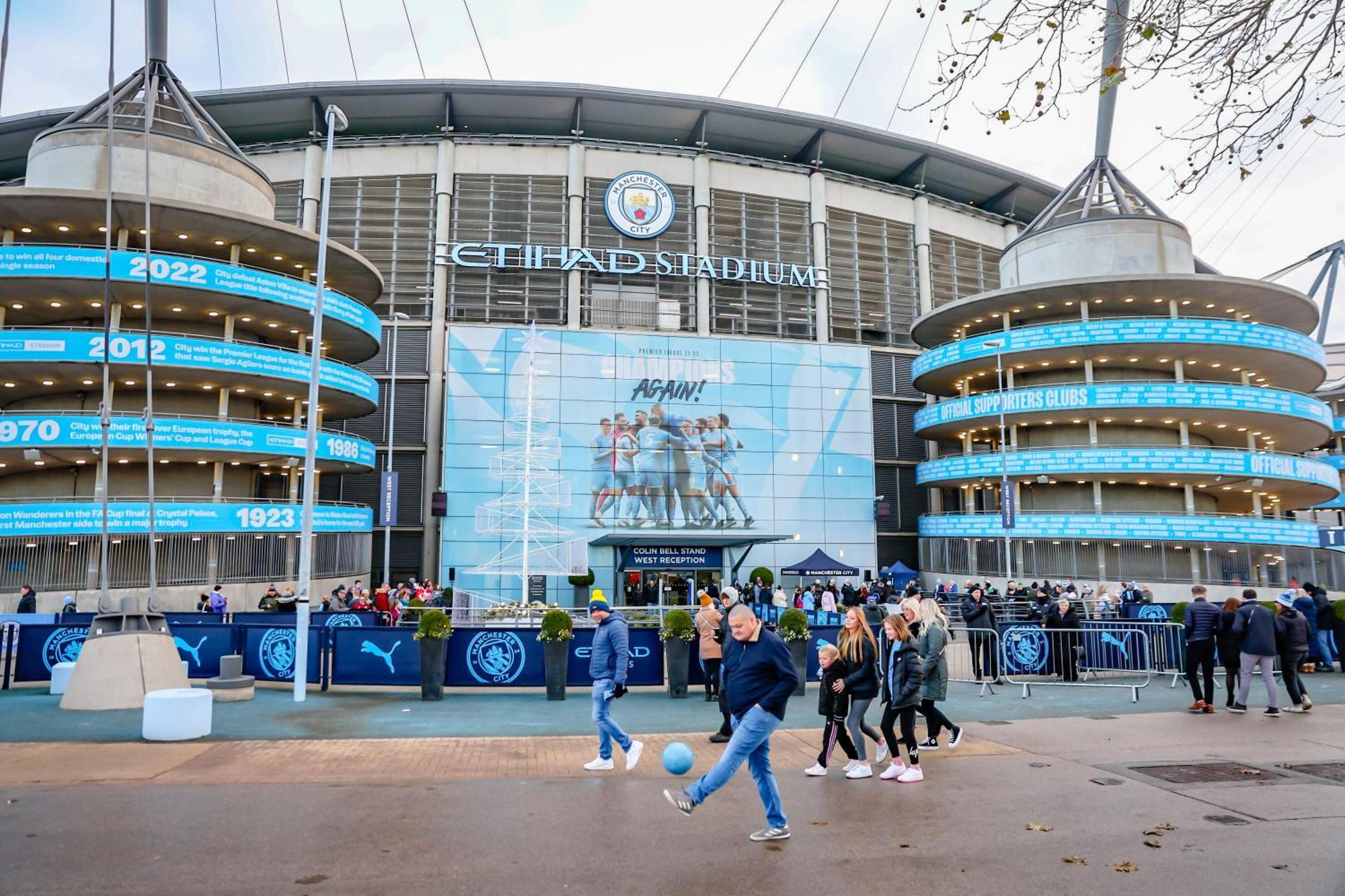 Royal Rooms At Coop Live Etihad, Sports City Manchester Eksteriør billede